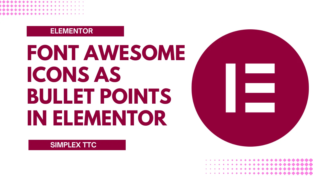 How to Use Font Awesome Icons as Bullet Points in Elementor Using Only CSS